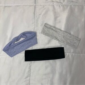 3 Pack Multi-coloured Headbands